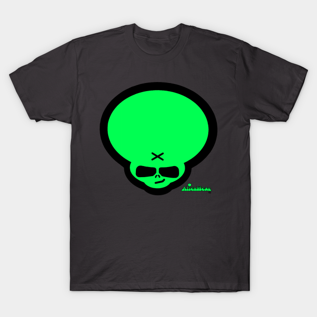 Smirking Alien Alienwear TShirt TeePublic